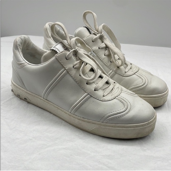 Valentino Garavani Shoes - Valentino Garavani White Leather Sneakers. EU 38.5.